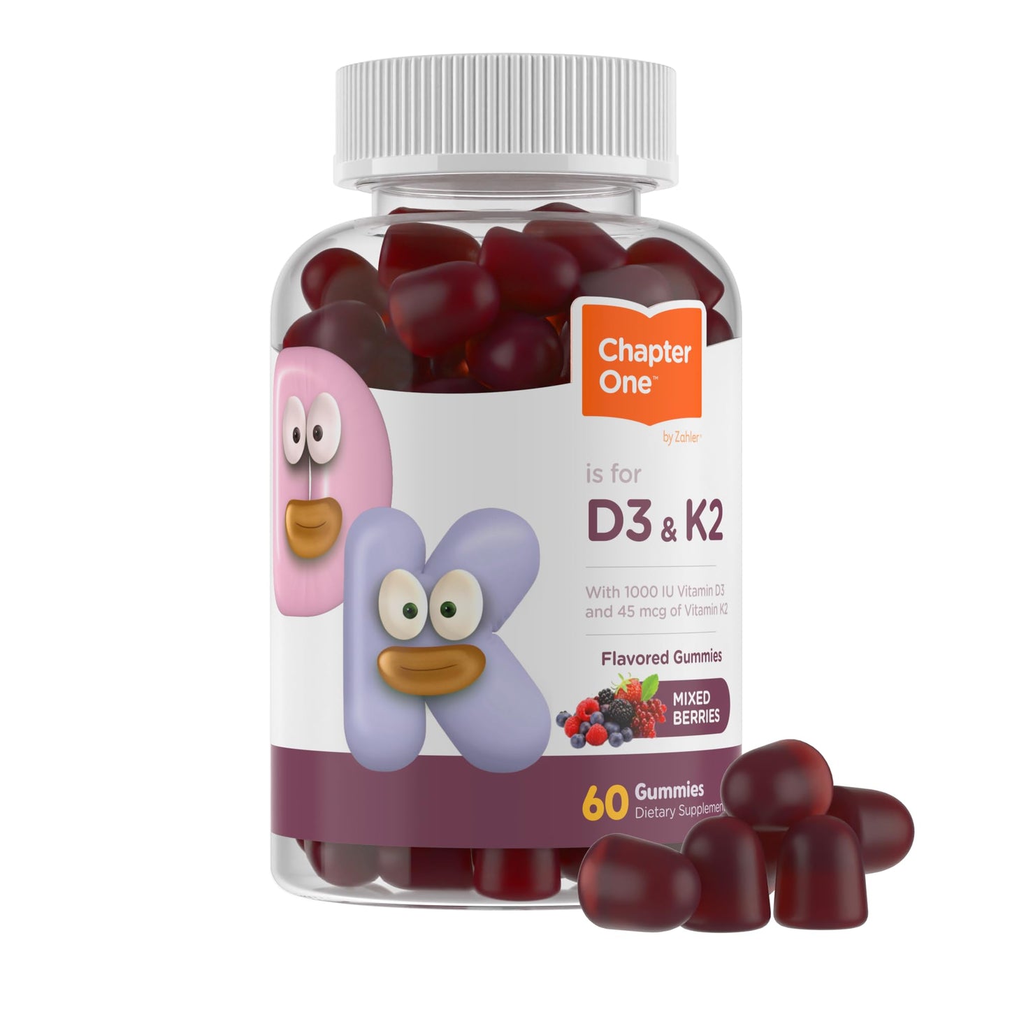 Chapter One D3+K2 Kid's Health Gummies